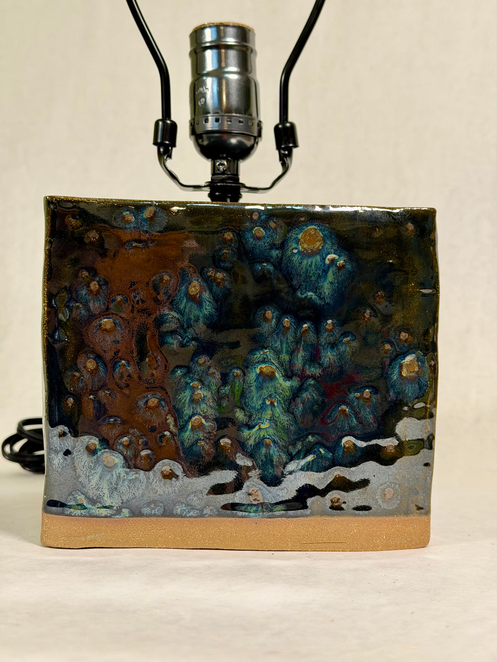 Handmade Ceramic Table Lamp – One of One