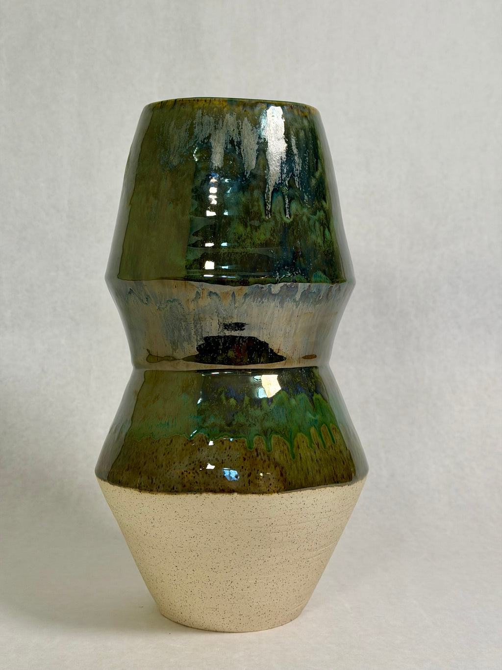 Verdant Sculptural Vessel