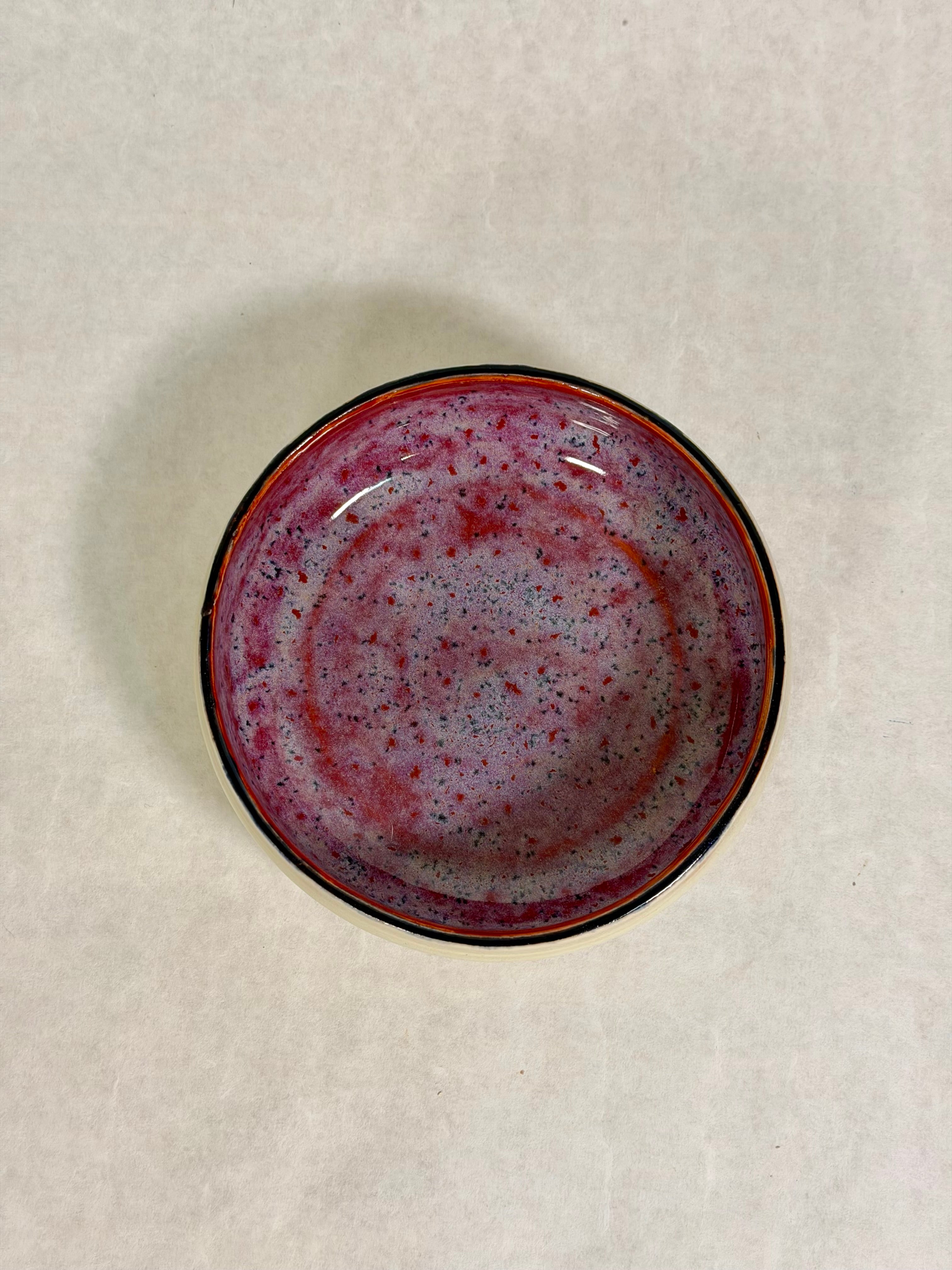 Crimson Speckle Catch-All – Small