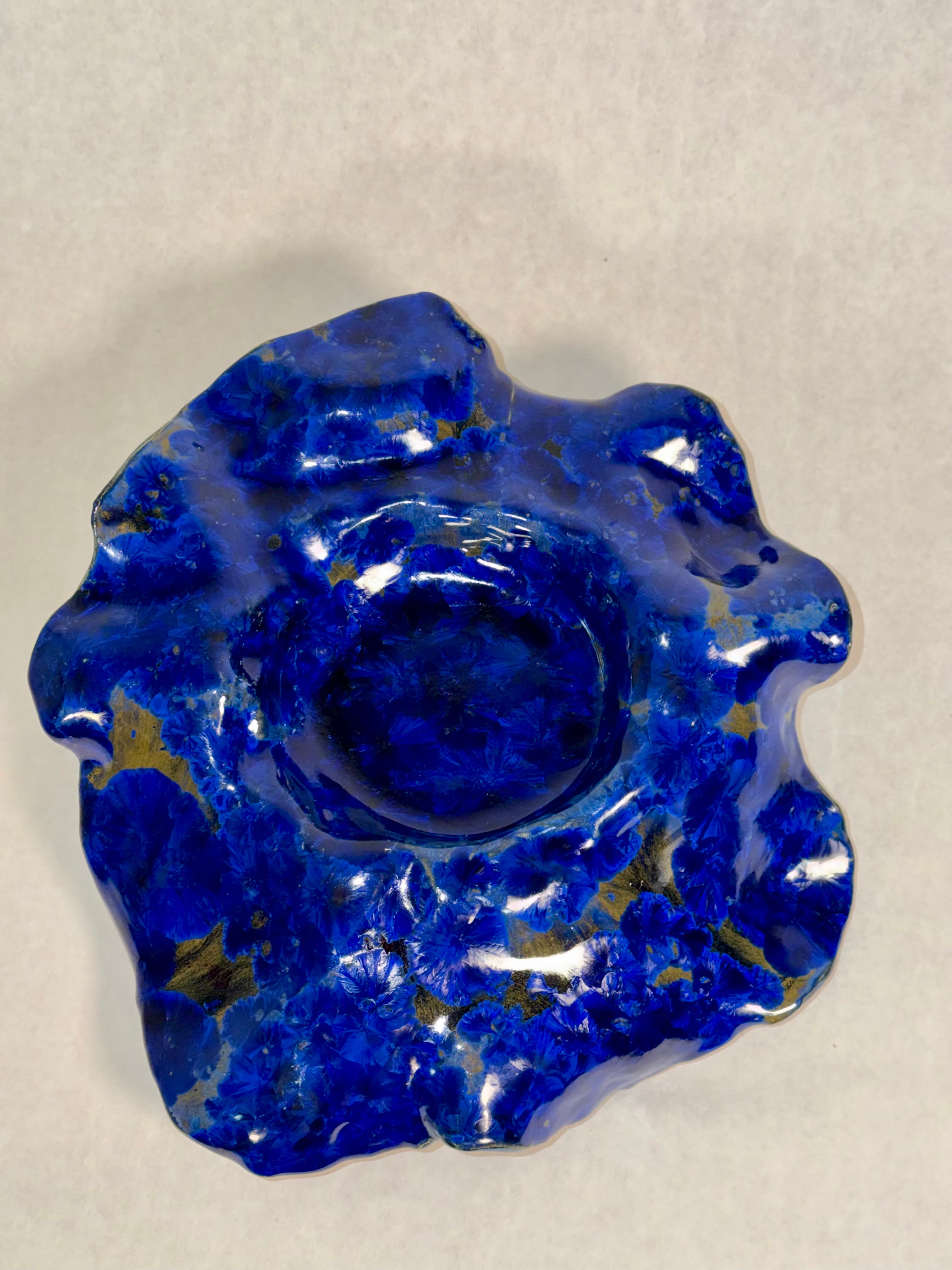 Custom Blue Catch All Plate