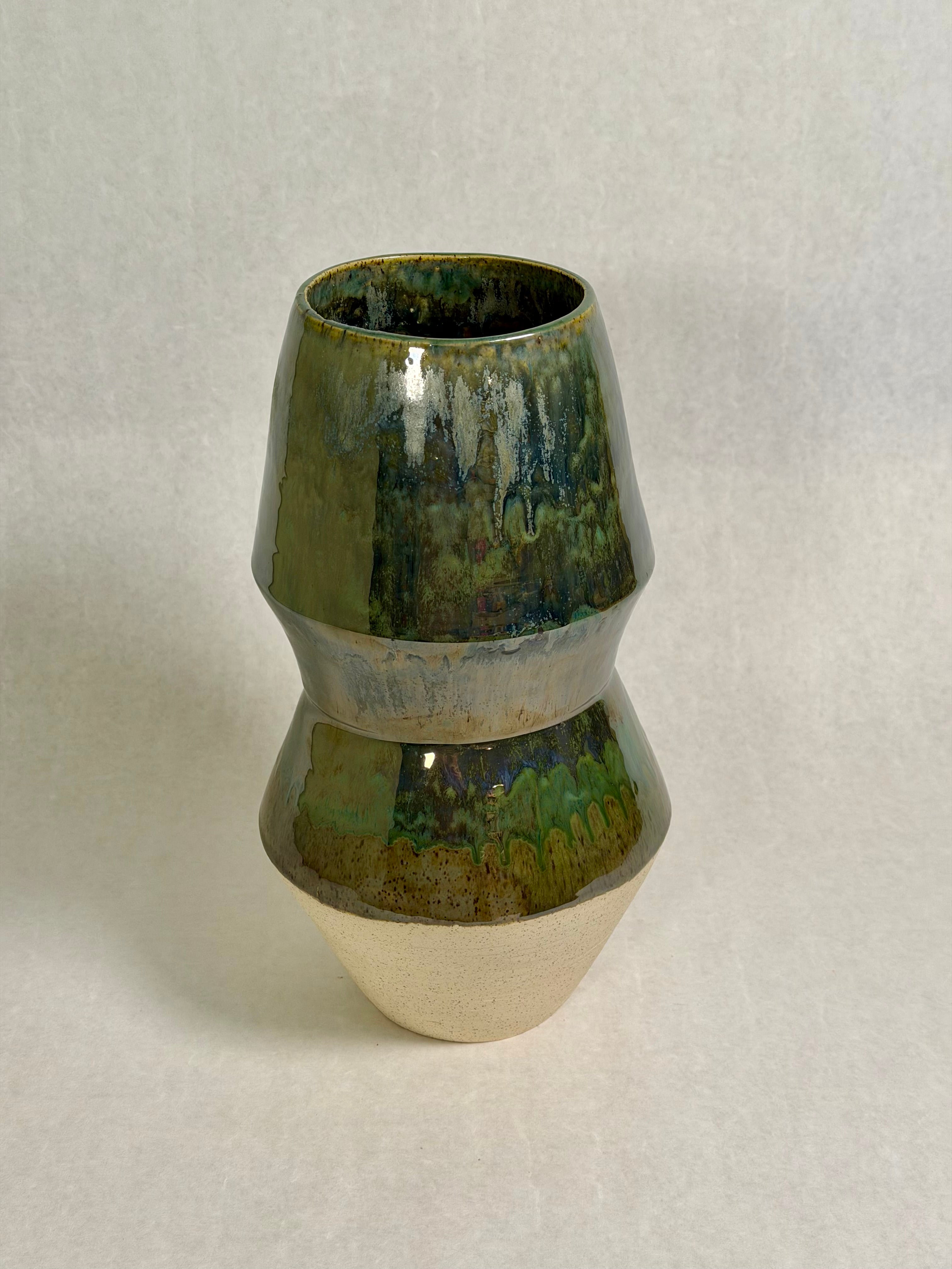 Verdant Sculptural Vessel