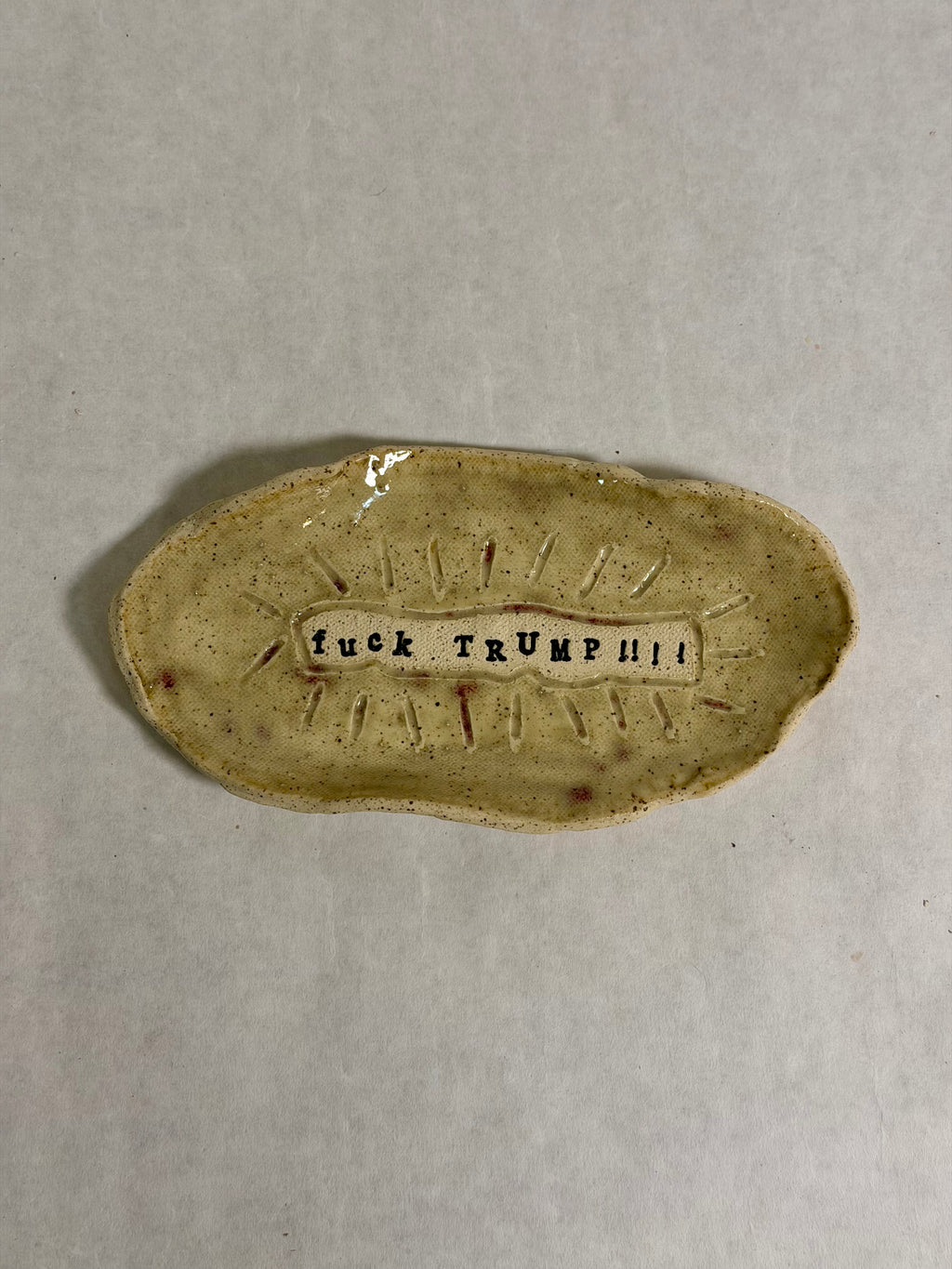 Fuck Trump Catch-All Plate