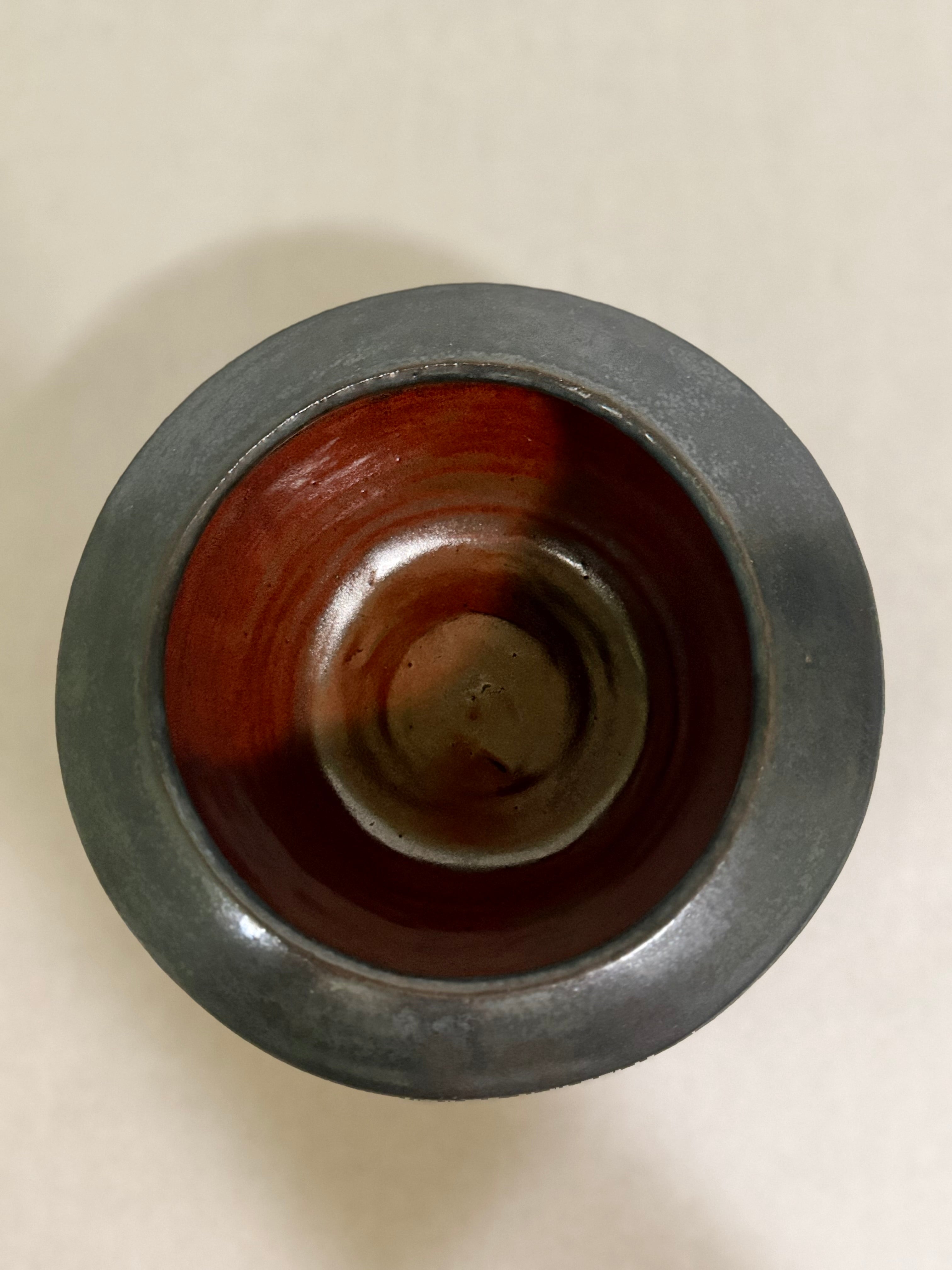 Ember Low Vase