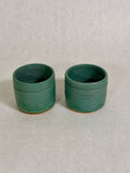 Teal Sip Cup Set (Set of 2)