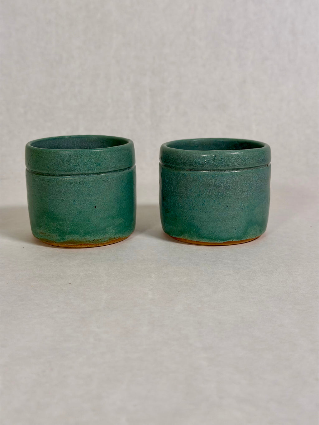 Teal Sip Cup Set (Set of 2)